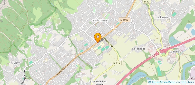 localisation de l'entreprise LE CLOS DU VERGER  SAINT-NAZAIRE-LES-EYMES