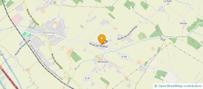 localisation de l'entreprise LE CLOS DULON  MONTLAUR