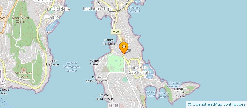 localisation de l'entreprise LE CLOS ET LE MAS  SAINT-JEAN-CAP-FERRAT