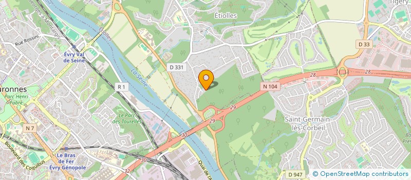 localisation de l'entreprise LE CLOS FAMILY  ETIOLLES