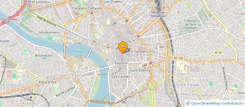 localisation de l'entreprise LE CLOS FAURIEL à TOULOUSE