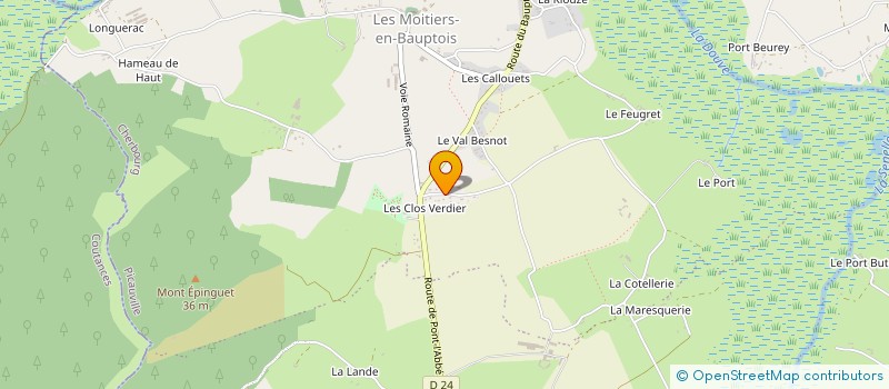 localisation de l'entreprise LE CLOS FILLE  PICAUVILLE