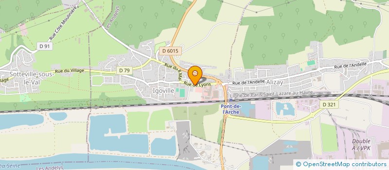 localisation de l'entreprise LE CLOS FLEURI à IGOVILLE