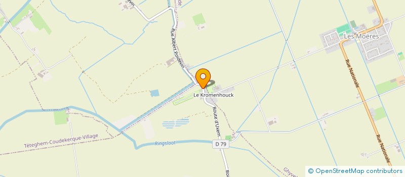 localisation de l'entreprise LE CLOS FLEURI D'HELENE  WARHEM