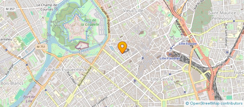 localisation de l'entreprise LE CLOS FORESTINE  LILLE