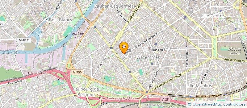 localisation de l'entreprise LE CLOS GABRIELLE à LILLE