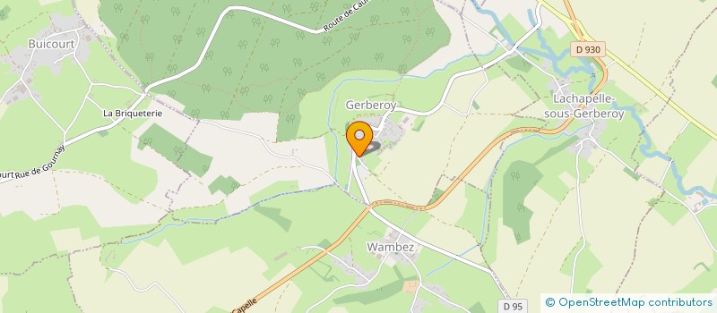 localisation de l'entreprise LE CLOS GERBEROY  GERBEROY