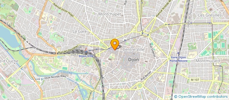 localisation de l'entreprise LE CLOS GUYOTTE à DIJON