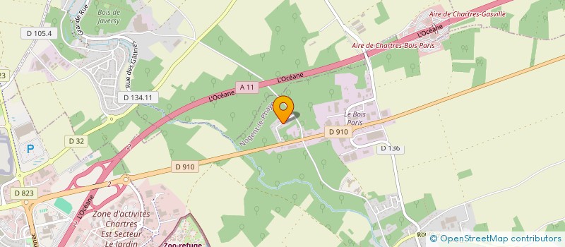 localisation de l'entreprise LE CLOS JOLI à NOGENT-LE-PHAYE