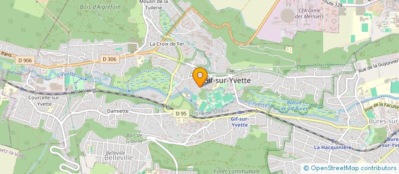 localisation de l'entreprise LE CLOS LALANDE à GIF-SUR-YVETTE