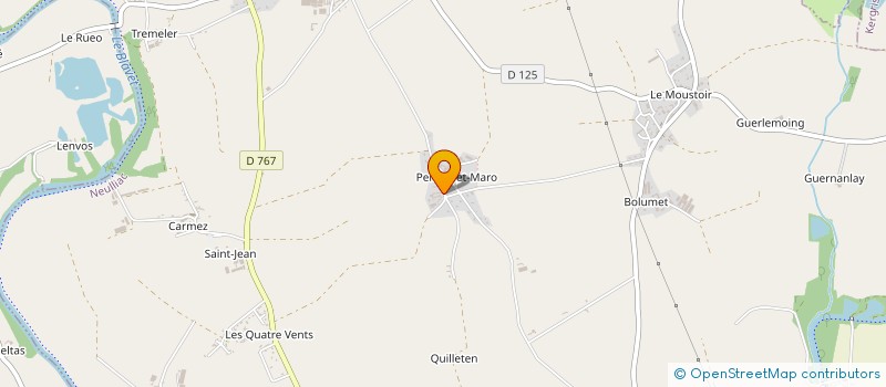 localisation de l'entreprise LE CLOS LULY  NEULLIAC