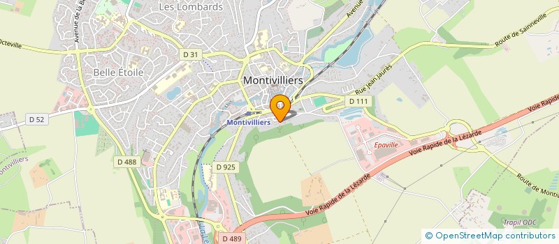 localisation de l'entreprise LE CLOS MAFAVI  MONTIVILLIERS