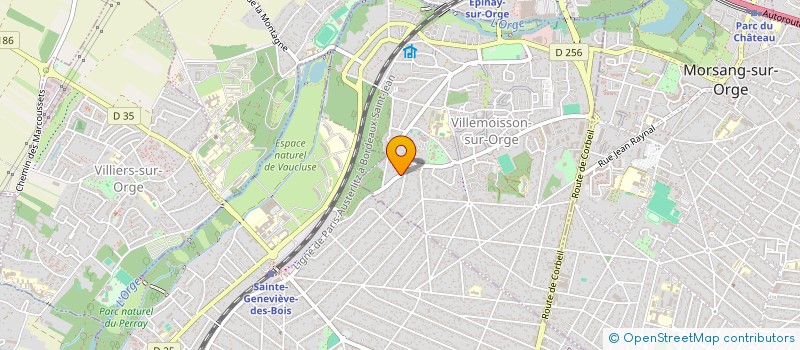 localisation de l'entreprise LE CLOS MARIS à VILLEMOISSON-SUR-ORGE