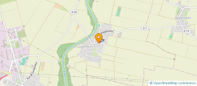 localisation de l'entreprise LE CLOS MATELOT  ANDOLSHEIM