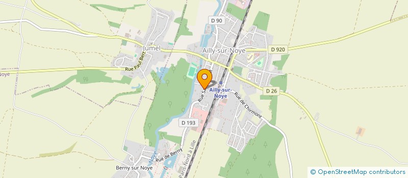 localisation de l'entreprise LE CLOS PARMENTIER à AILLY-SUR-NOYE