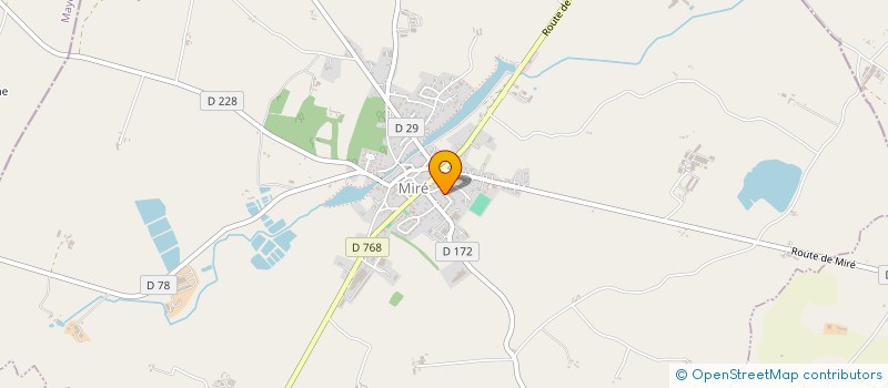 localisation de l'entreprise LE CLOS PASCHA  LES HAUTS-D'ANJOU