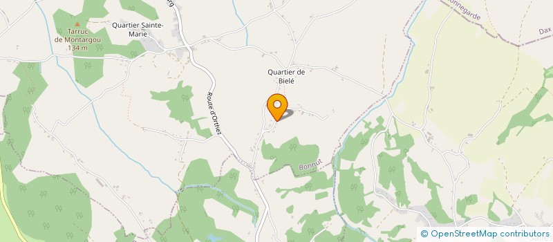 localisation de l'entreprise LE CLOS PAULOWNIA  BONNUT