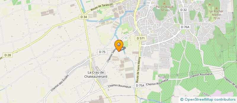 localisation de l'entreprise LE CLOS PRIMEUR à CHATEAURENARD