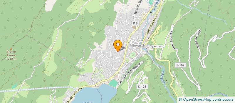 localisation de l'entreprise LE CLOS PRODUCTIONS  SAINT-GERVAIS-LES-BAINS