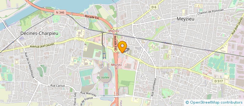 localisation de l'entreprise LE CLOS RAPHAEL  MEYZIEU