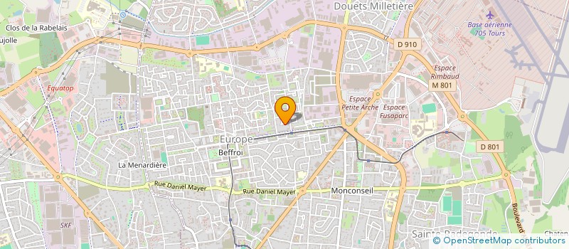 localisation de l'entreprise LE CLOS RICHEMONT  TOURS