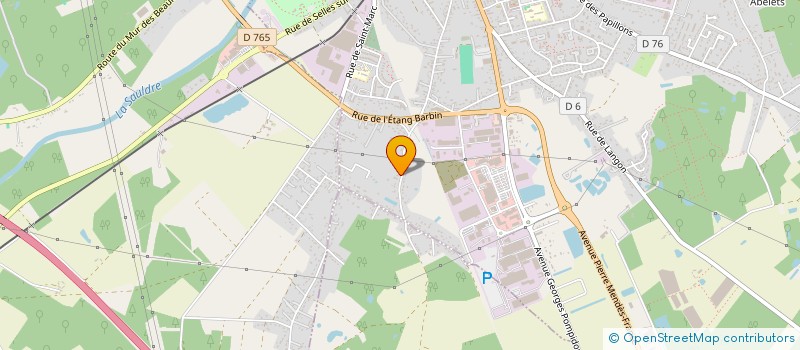 localisation de l'entreprise LE CLOS ROMORANTIN  PRUNIERS EN SOLOGNE