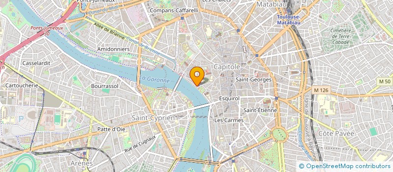 localisation de l'entreprise LE CLOS ROUDOULENQUE à TOULOUSE
