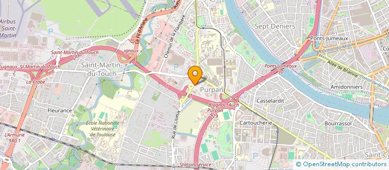 localisation de l'entreprise LE CLOS SAINT ANDRE à TOULOUSE