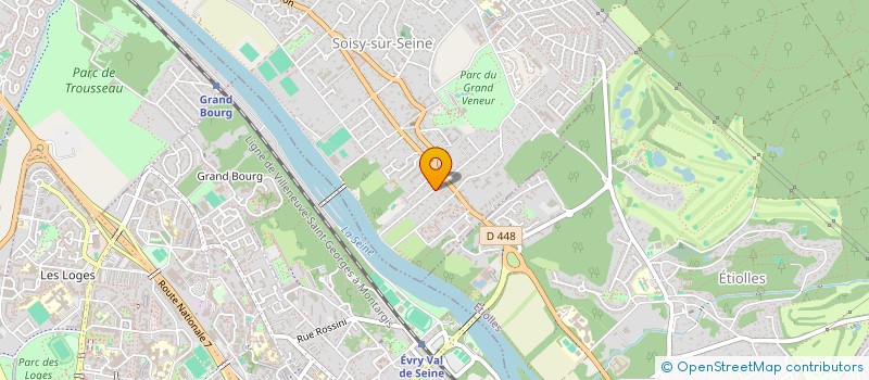 localisation de l'entreprise LE CLOS SAINT JEAN à SOISY-SUR-SEINE
