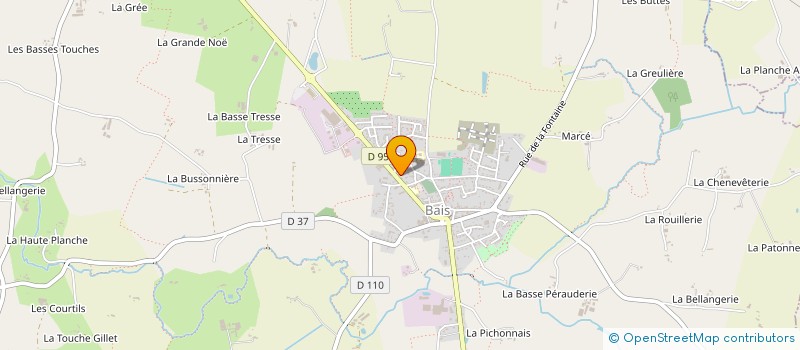 localisation de l'entreprise LE CLOS SAINT-LOUIS  MOULINS