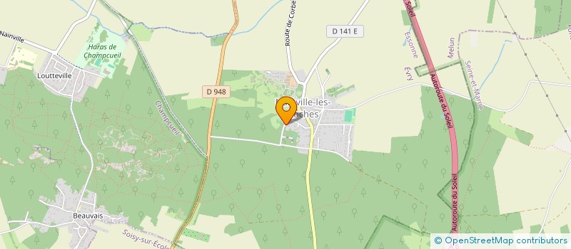 localisation de l'entreprise LE CLOS SAINT LUBIN  NAINVILLE-LES-ROCHES