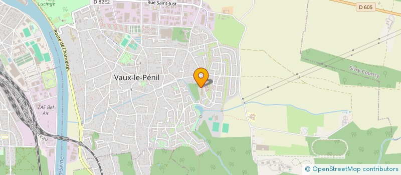 localisation de l'entreprise LE CLOS SAINT-MARTIN à VAUX-LE-PENIL