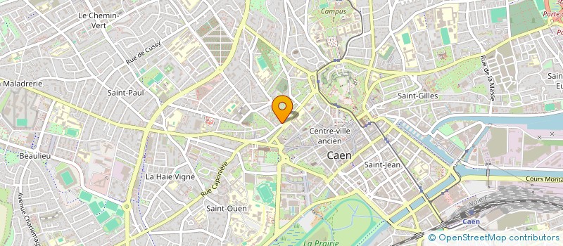 localisation de l'entreprise LE CLOS SAINT MARTIN à CAEN