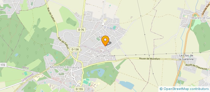 localisation de l'entreprise LE CLOS SAINT ROCH  MERE