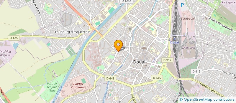 localisation de l'entreprise LE CLOS SAINT SAMSON à DOUAI