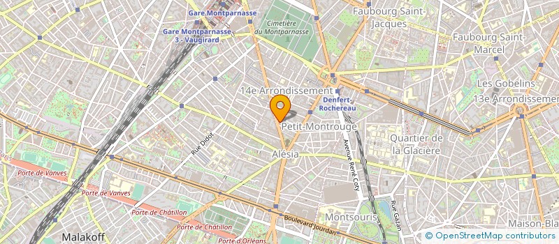 localisation de l'entreprise LE CLOS SAINT VINCENT à PARIS