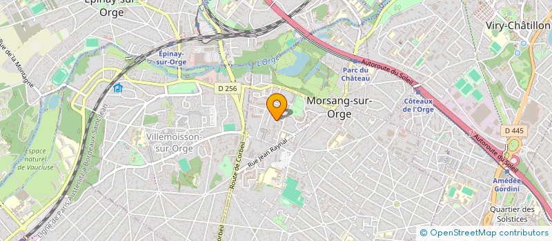 localisation de l'entreprise LE CLOS THEOLIEN à MORSANG-SUR-ORGE