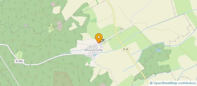 localisation de l'entreprise LE CLOS TOUSSAINT à MOULAINVILLE