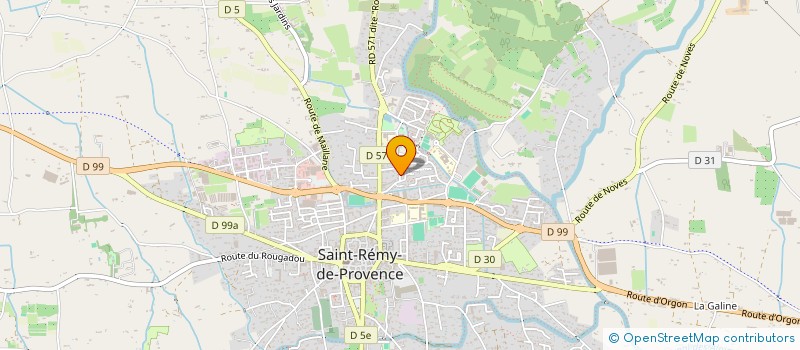 localisation de l'entreprise LE CLOU DES ALPILLES  SAINT-REMY-DE-PROVENCE