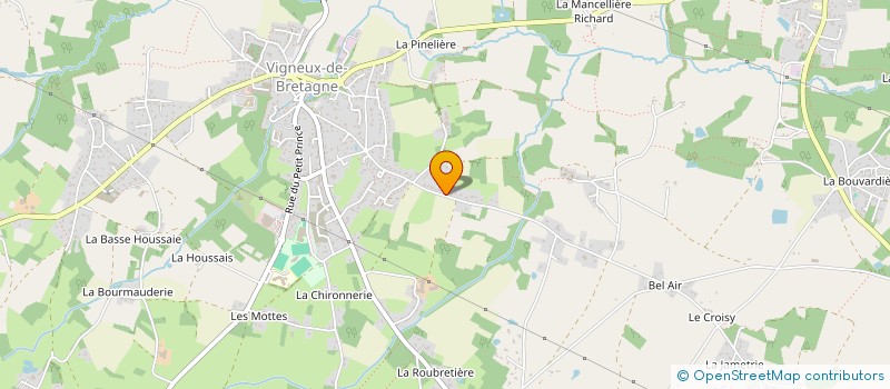 localisation de l'entreprise LE CLUB 306CABRIOLET.FR à VIGNEUX-DE-BRETAGNE