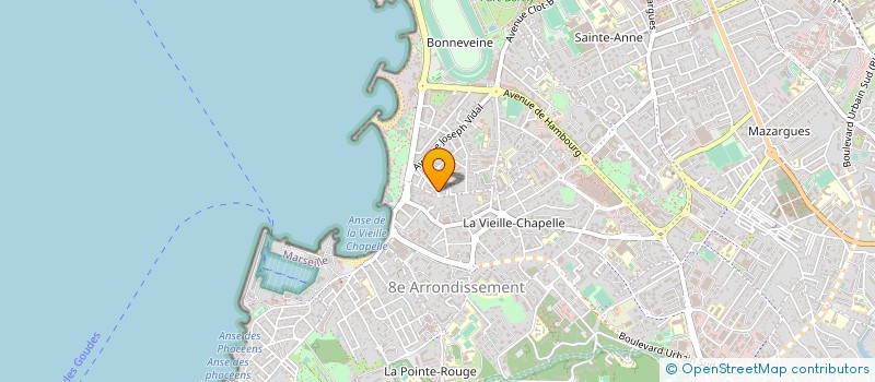 localisation de l'entreprise LE CLUB à MARSEILLE