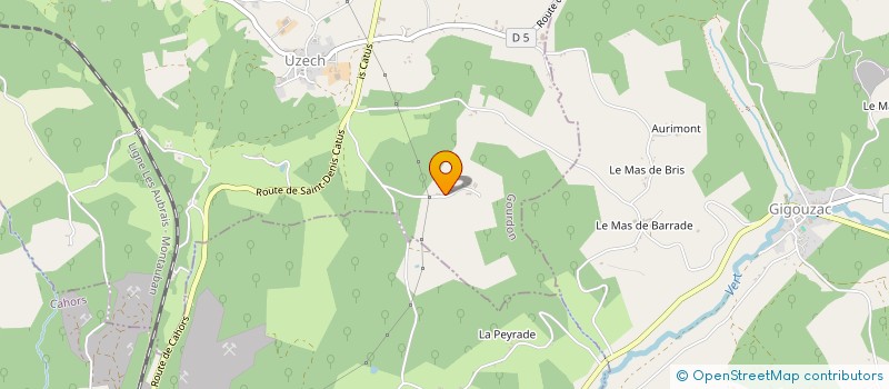 localisation de l'entreprise LE CLUB à SAINT-CHAMARAND