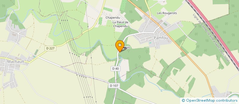 localisation de l'entreprise LE CLUB à PAMFOU