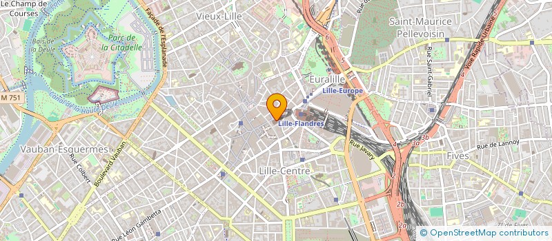 localisation de l'entreprise LE CLUB à LILLE