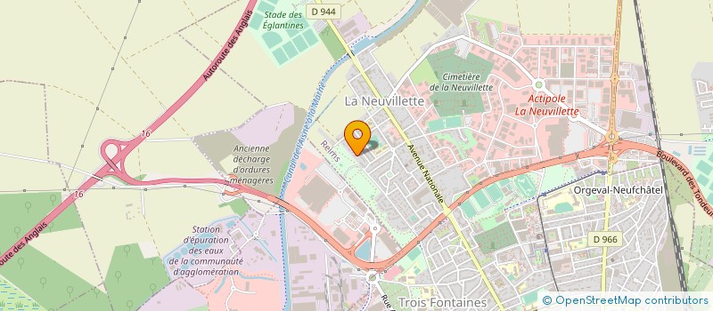 localisation de l'entreprise LE CLUB  REIMS