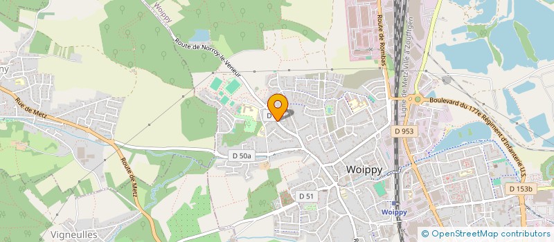 localisation de l'entreprise LE CLUB  WOIPPY