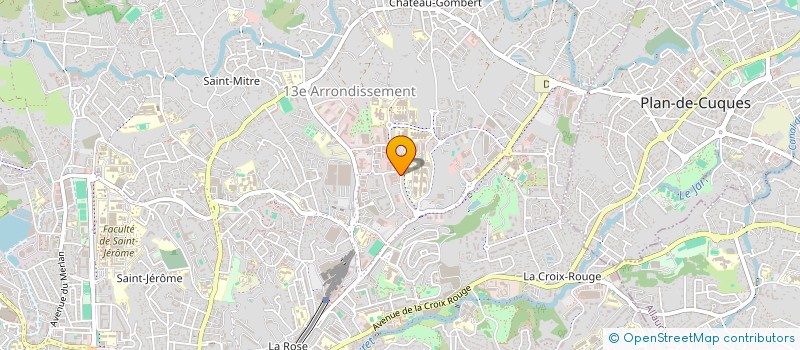 localisation de l'entreprise LE CLUB  MARSEILLE