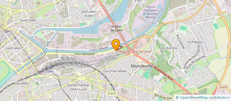 localisation de l'entreprise LE CLUB  MONDEVILLE