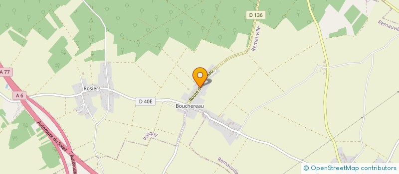 localisation de l'entreprise LE CLUB  POLIGNY