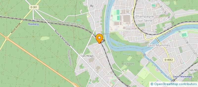localisation de l'entreprise LE CLUB CONFORT ET SECURITE à MORET-LOING-ET-ORVANNE